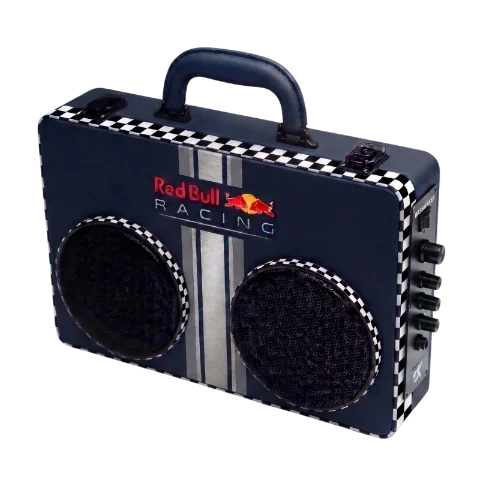 treblemaker in red bull racing artwork